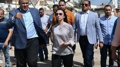 محافظ البحيرة تتفقد عدد من الشوارع والمناطق الأثرية والخدمية بمدينة رشيد