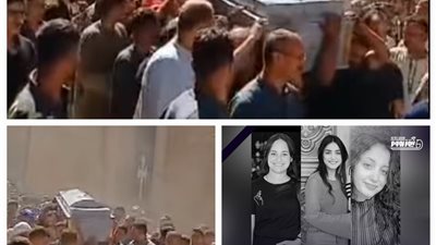 وداع مهيب لعرائس السماء.. آلاف المشيعين يودعون الخادمات الثلاث بالمنيا