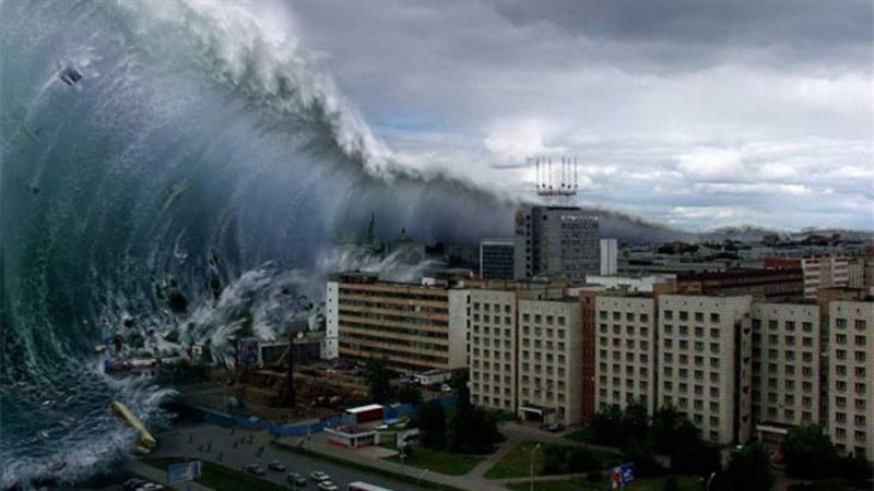 صورة لأحد الزلازل