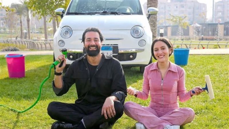 جميلة عوض وأحمد حاتم