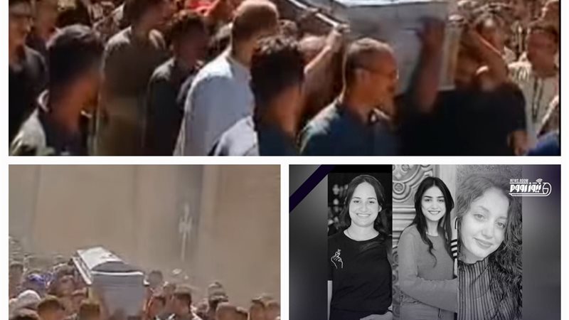 صورة من تشييع الجنازة