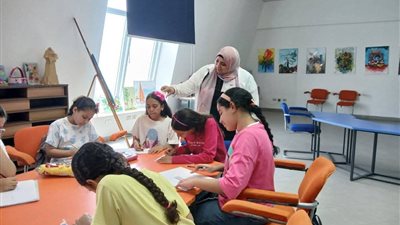 فعاليات النشاط الصيفي للمرحلة الابتدائية بالمركز الاستكشافي بالسويس