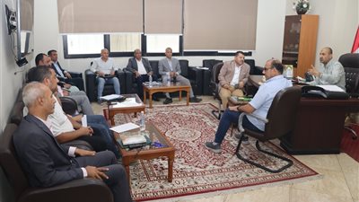 السكرتير العام المساعد ببنى سويف يعقد اجتماع لمتابعة إجراءات الحماية والتصالح