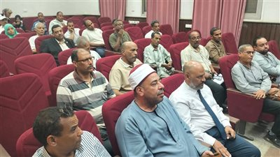 جولة تفقدية واجتماع بقوص استعدادا لانتخابات مجلس الشيوخ بقنا|صور