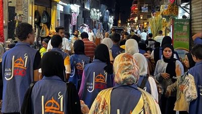 لتعزيز الوعي بالتراث.. جولة بشارع المعز لشباب المحافظات الحدودية 