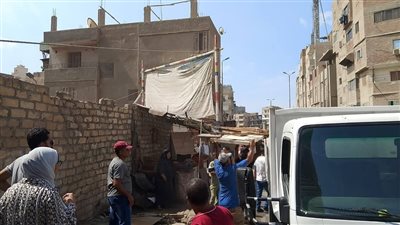 حملات لرفع الإشغالات والنظافة بحي الأربعين استعدادًا لانتخابات الشيوخ بالسويس