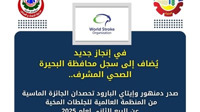 صدر دمنهور وإيتاي البارود يحصدان الجائزة الماسية من المنظمة العالمية 