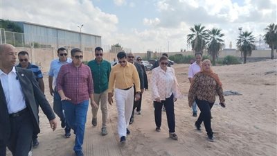 وزير الرياضة يتفقد تطوير المدينة الشبابية بأبي قير ومركز شباب المعمورة