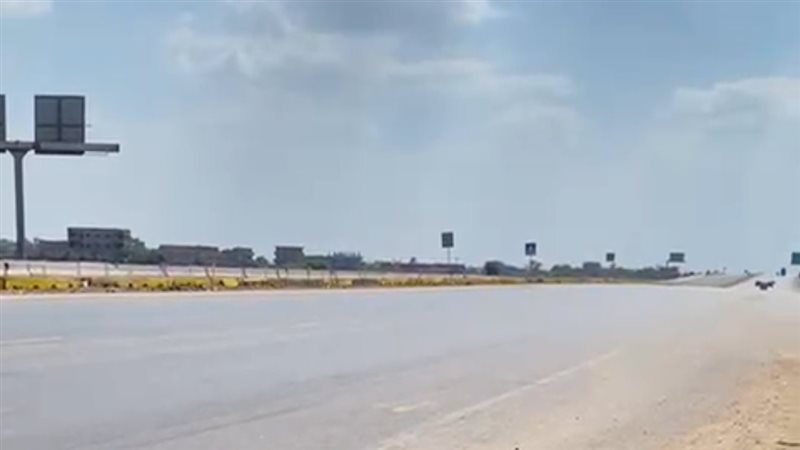 جانب من الطريق الاقليمي