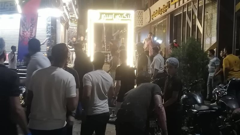 موقع الحريق