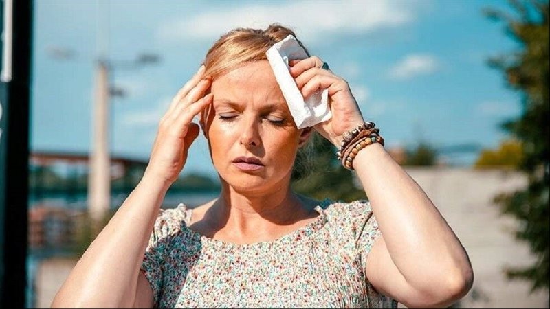أعراض ضربة الشمس