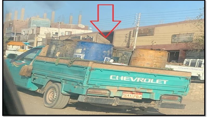 جانب من المضبوطات