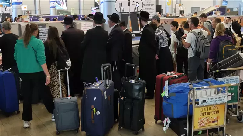 لقطة من مطار إسرائيلي
