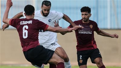 التعادل الإيجابي يحسم ودية بيراميدز وسيراميكا كليوباترا بالدفاع الجوي