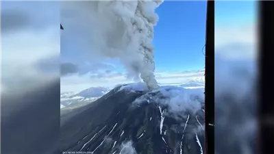 فيديو مهيب.. بركان كراشينينيكوف ينفجر لأول مرة منذ 600 سنة بسبب الزلزال