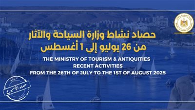 منصة جديدة ورفع أجر المرشد السياحي.. حصاد نشاط وزارة السياحة في أسبوع 