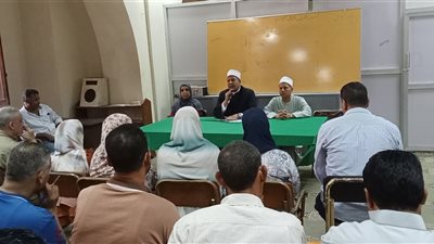 وكيل أوقاف الغربية: واجبنا خدمة بيوت الله والحفاظ على قدسيتها