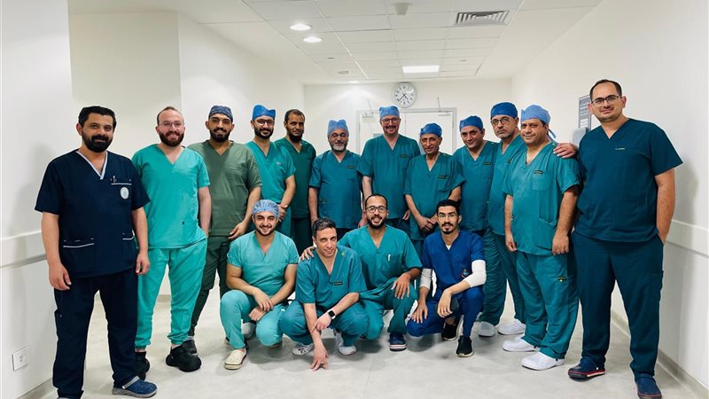 جانب من اجراء العملية