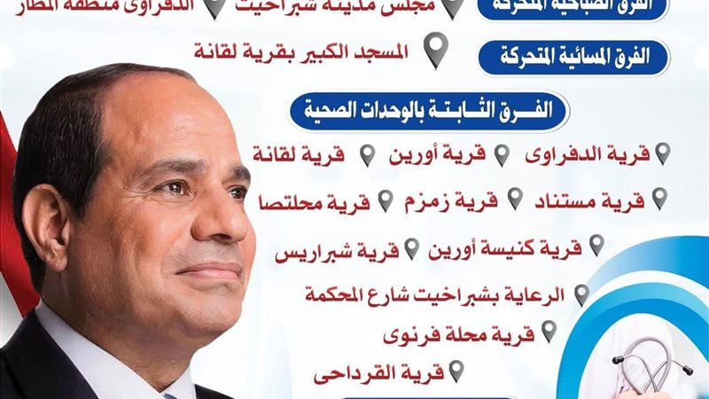 البحيرة تواصل تنفيذ