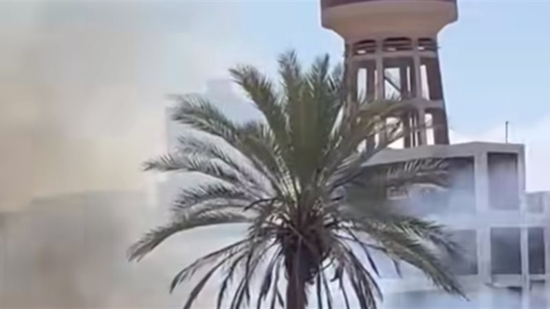 صورة الحريق