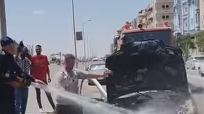 دون إصابات.. السيطرة على حريق سيارة ملاكي في السويس 