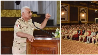 الفريق أول عبد المجيد صقر وزير الدفاع يلتقي بمقاتلي الجيش المصري (فيديو)