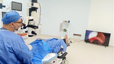 نجاح جراحة دقيقة تنقذ عين شاب بالسويس من فقدان البصر