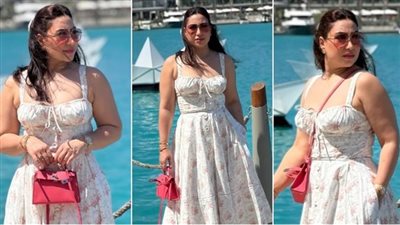 بوسي بإطلالة صيفية أنيقة سعرها يتجاوز المليون جنيه