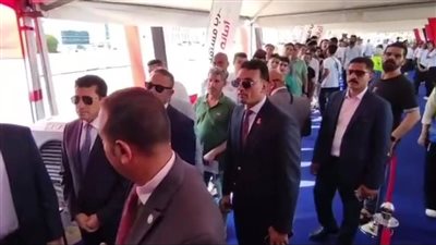 وزير الشباب والرياضة يشارك في انتخابات مجلس الشيوخ 2025م