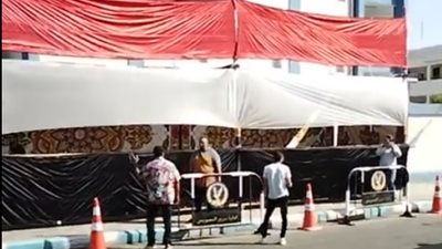 بوابات إلكترونية وكراسي متحركة| استعدادات بمحيط اللجان الانتخابية بالسويس