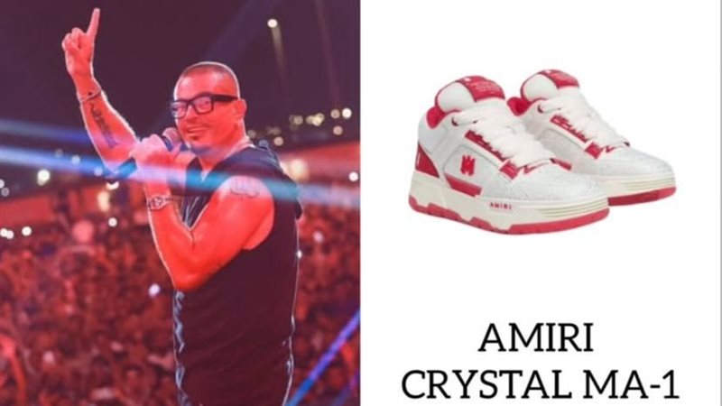 حذاء عمرو دياب