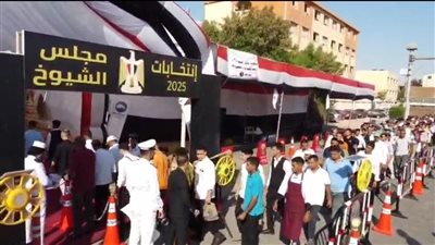 طوابير انتخابية في البحر الأحمر مع انطلاق التصويت في مجلس الشيوخ 2025