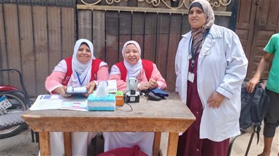 الصحة تنتشر أمام لجان انتخابات الشيوخ بالقليوبية للتعامل مع الطوارئ