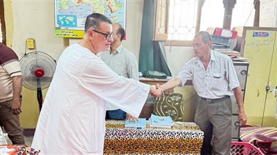 النائب طارق رضوان يشارك في التصويت بانتخابات مجلس الشيوخ من سوهاج