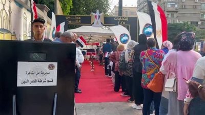 المرأة تتصدر المشهد في انتخابات الشيوخ 2025 بحلوان.. إقبال كثيف في اللجان