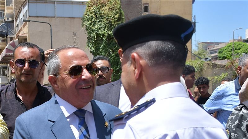 محافظ بورسعيد خلال