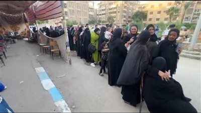 أهالي السويس يتوافدون على لجان التصويت في أول أيام انتخابات الشيوخ