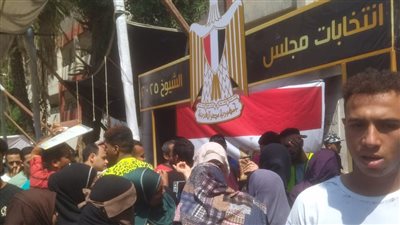 اقبال كثيف من المواطنين بحلوان على لجان الإقتراع بانتخابات الشيوخ 2025