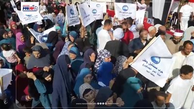 حشود للشباب مع بداية فتح اللجان لليوم الثاني لانتخابات الشيوخ 2025 بالفيوم