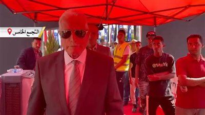 اللواء خالد فودة محافظ جنوب سيناء السابق يدلي بصوته في الانتخابات