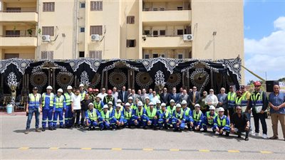 ختام دورات تدريب لـ 180 عامل بالصرف الصحي على مبادئ السلامة والصحة المهنية