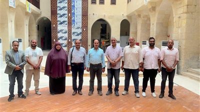 رئيس «المركزي للتعمير» يتفقد الأعمال بوكالة «قايتباي» ضمن مشروعات تطويرها