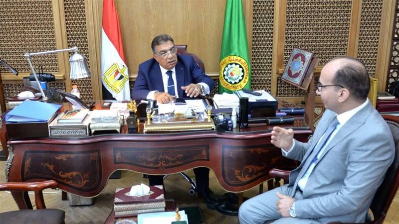 محافظ الدقهلية يستقبل