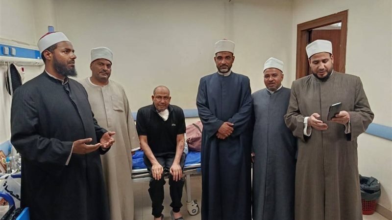 قافلة المواساة بمستشفى