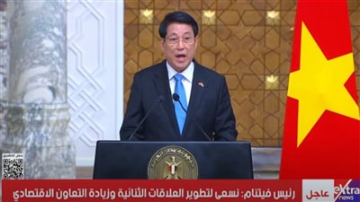  الرئيس الفيتنامي: نسعى تطوير العلاقات مع مصر وزيادة حجم التعاون الاقتصادي