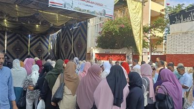  إقبال ملحوظ من الناخبين على لجان الاقتراع بمراكز البحيرة 