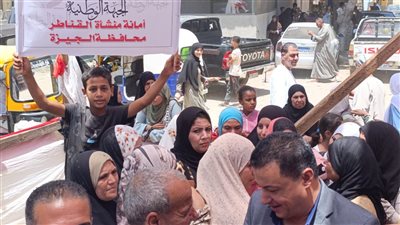 احتشاد كبير من الناخبين أمام مدرسة القاهرة الابتدائية المشتركة بأوسيم  