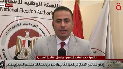 عبد المنعم إبراهيم: الهيئة الوطنية تتابع انتخابات الشيوخ على مدار الساعة|فيديو