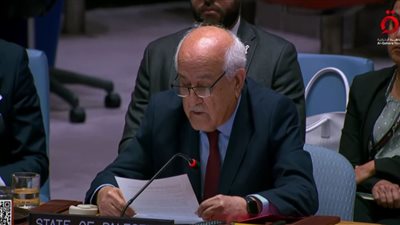 مندوب فلسطين: إسرائيل تتحدى الشرعية الدولية وتستخدم المحتجزين لتغطية الجرائم