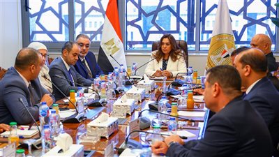 وزيرة التنمية المحلية تستقبل وفد من شركة ازري العالمية لبحث مجالات التعاون 